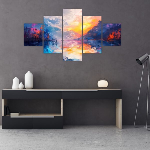 Obraz - Malarstwo krajobrazowe (125x70 cm)