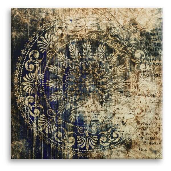 Obraz Styler Canvas Silver Uno Zambino, 65x65 cm