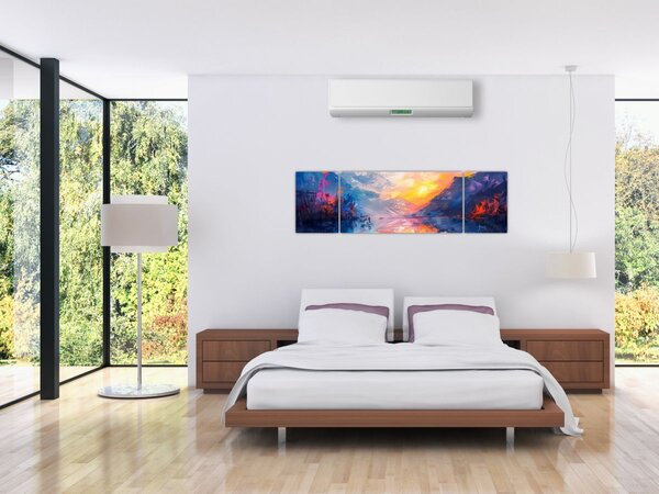 Obraz - Malarstwo krajobrazowe (170x50 cm)