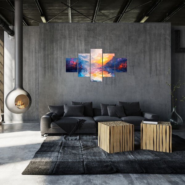 Obraz - Malarstwo krajobrazowe (125x70 cm)