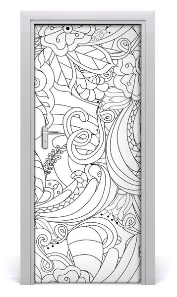 Naklejka samoprzylepna okleina Tło Zentangle