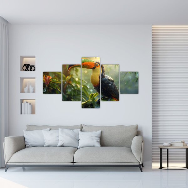 Obraz - Tukan (125x70 cm)