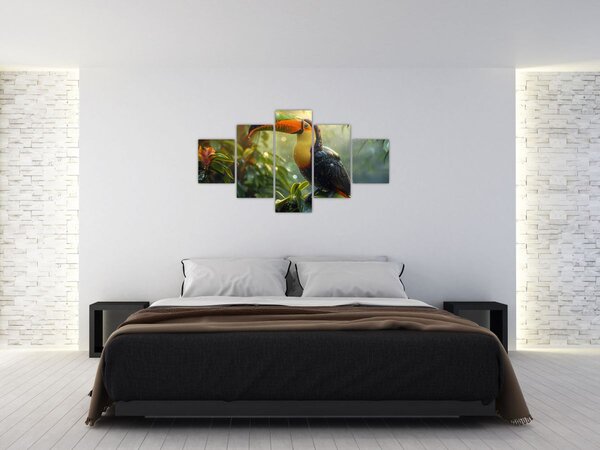 Obraz - Tukan (125x70 cm)