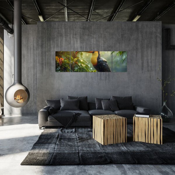 Obraz - Tukan (170x50 cm)