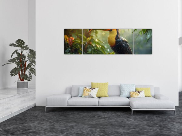Obraz - Tukan (170x50 cm)