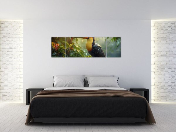 Obraz - Tukan (170x50 cm)