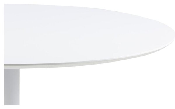 Biały okrągły stół Actona Ibiza, ⌀ 110 cm