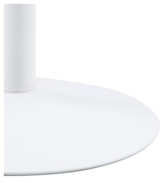 Biały okrągły stół Actona Ibiza, ⌀ 110 cm
