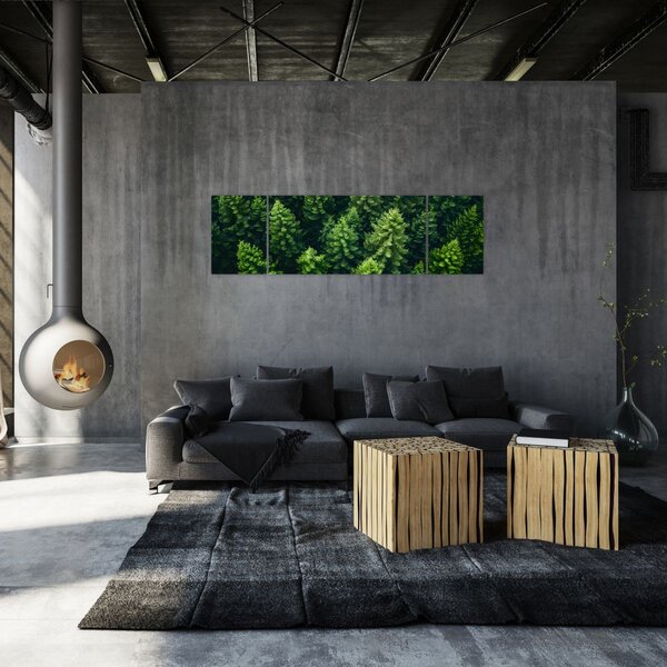 Obraz - Las (170x50 cm)