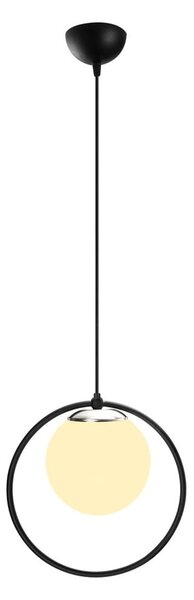 Czarna metalowa lampa wisząca Opviq lights Vivi