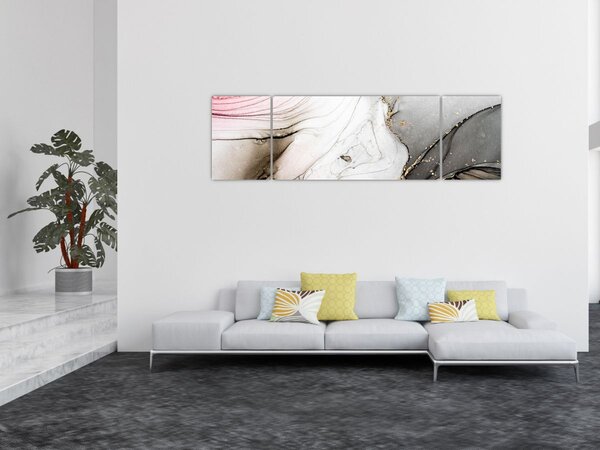 Obraz - Atrament marmurkowy (170x50 cm)