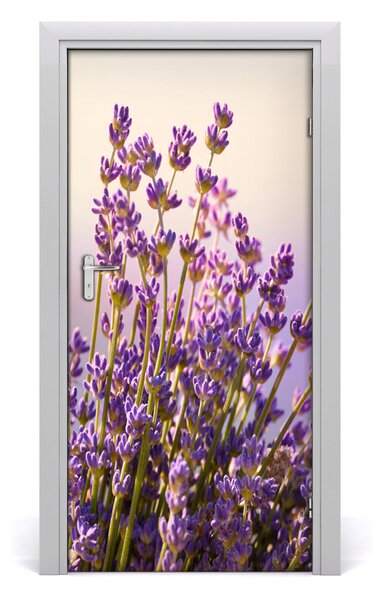 Okleina Naklejka fototapeta na drzwi Lawenda