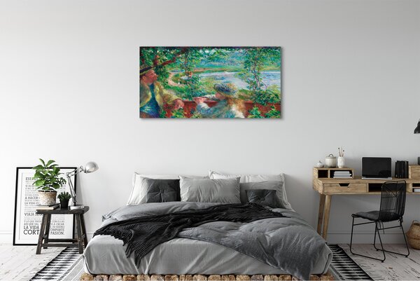 Duży obraz na płótnie Nad wodą - Pierre Auguste Renoir