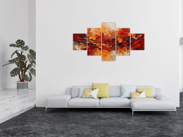 Obraz - Abstrakcja (125x70 cm)