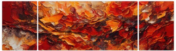Obraz - Abstrakcja (170x50 cm)