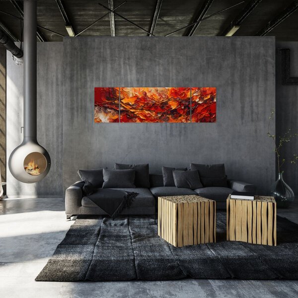 Obraz - Abstrakcja (170x50 cm)