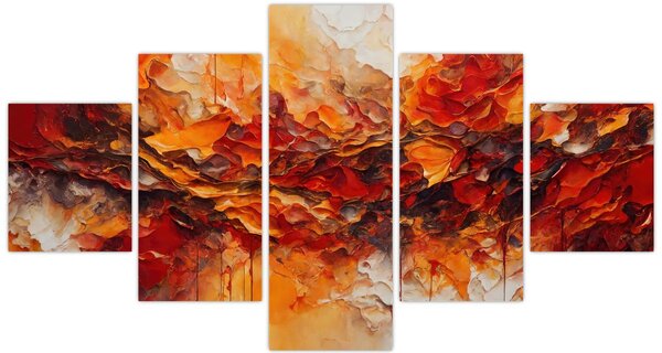 Obraz - Abstrakcja (125x70 cm)