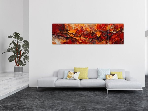 Obraz - Abstrakcja (170x50 cm)