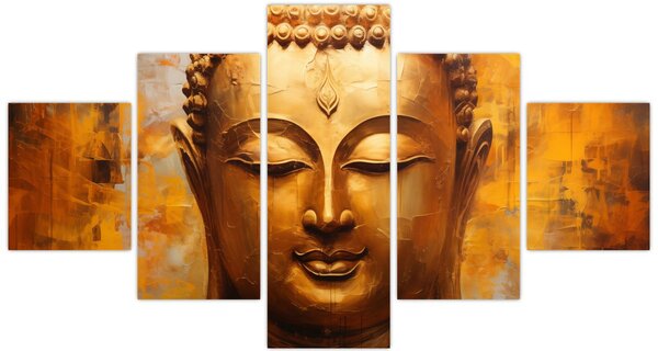 Obraz - Budda, obraz olejny (125x70 cm)