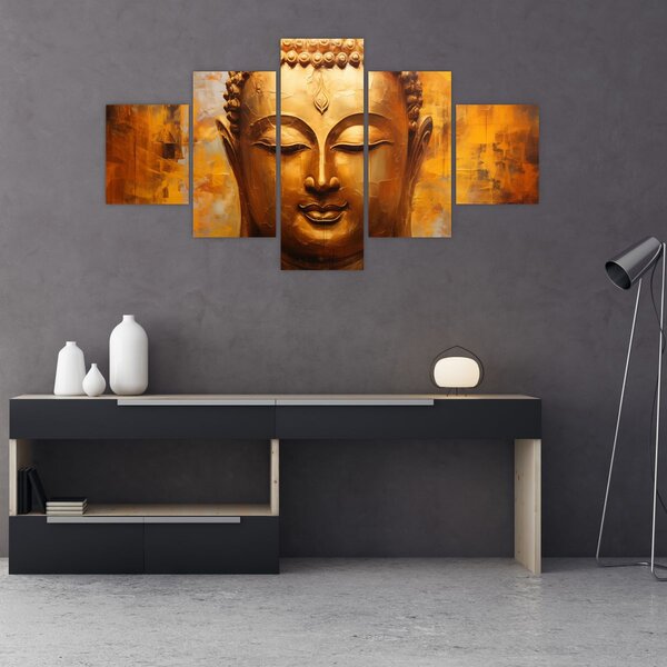 Obraz - Budda, obraz olejny (125x70 cm)