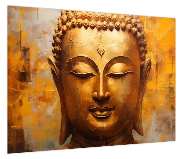 Obraz - Budda, obraz olejny (70x50 cm)