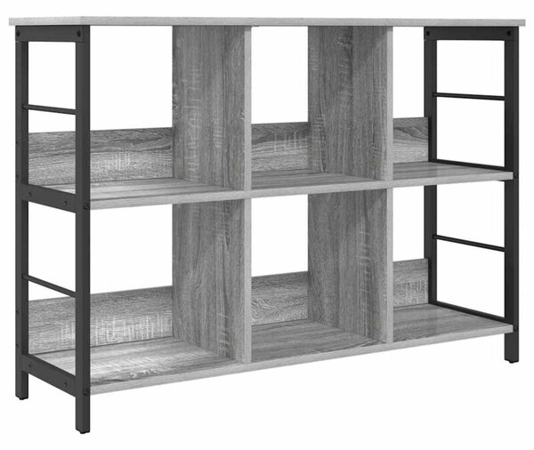 Półka na książki szary sonoma 102 x 32 x 72,5 cm
