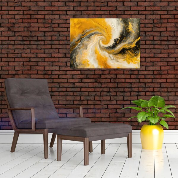 Obraz - Abstrakcja spiralna (70x50 cm)