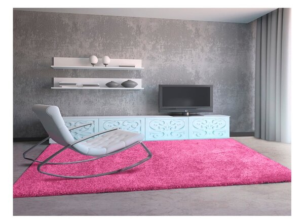 Różowy dywan Universal Aqua, 125x67 cm