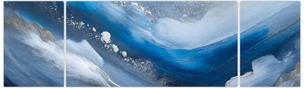 Obraz - Abstrakcja oceanu (170x50 cm)