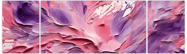 Obraz - Romantyczna abstrakcja (170x50 cm)