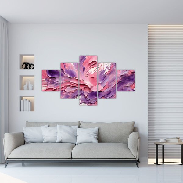 Obraz - Romantyczna abstrakcja (125x70 cm)