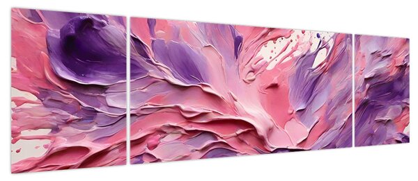Obraz - Romantyczna abstrakcja (170x50 cm)