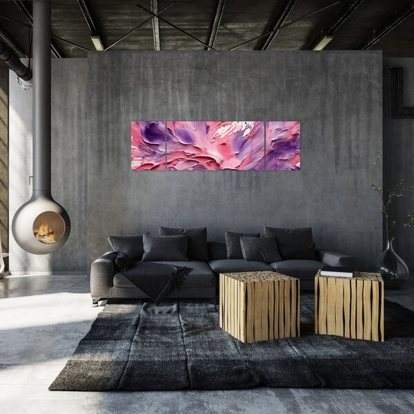 Obraz - Romantyczna abstrakcja (170x50 cm)