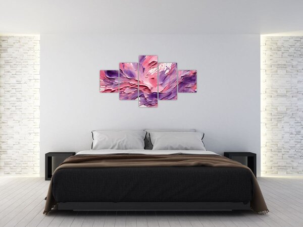 Obraz - Romantyczna abstrakcja (125x70 cm)