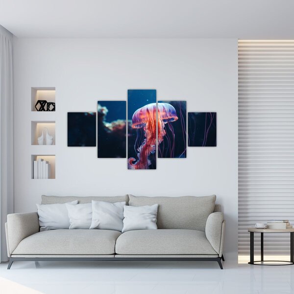 Obraz - Meduza (125x70 cm)