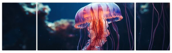 Obraz - Meduza (170x50 cm)