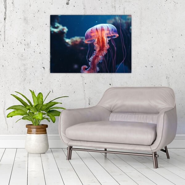 Obraz - Meduza (70x50 cm)