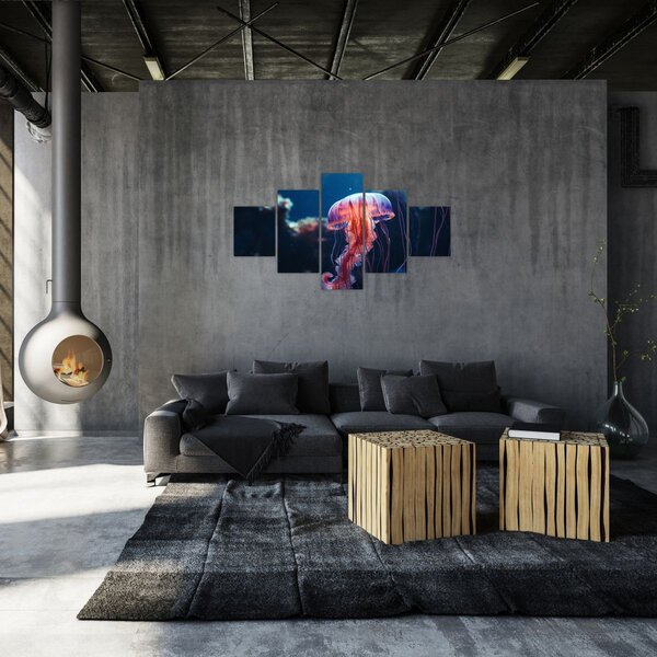 Obraz - Meduza (125x70 cm)