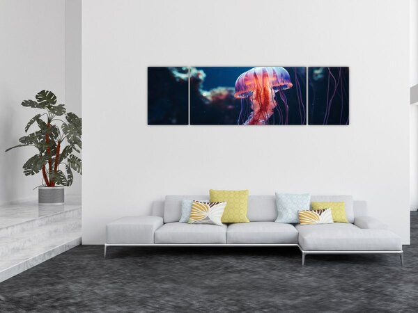 Obraz - Meduza (170x50 cm)