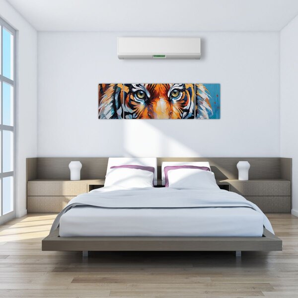 Obraz - Widok tygrysa, obraz (170x50 cm)
