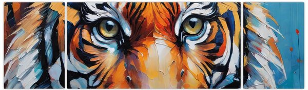 Obraz - Widok tygrysa, obraz (170x50 cm)