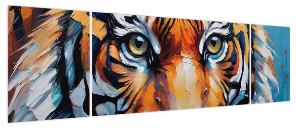 Obraz - Widok tygrysa, obraz (170x50 cm)