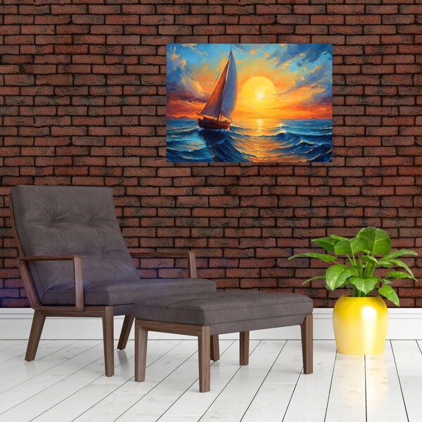 Obraz - Żaglówki (70x50 cm)