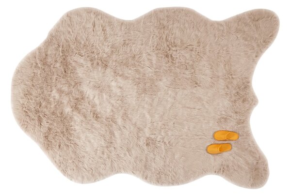 Beżowa sztuczna skóra Tiseco Home Studio Sheepskin, 180x270 cm