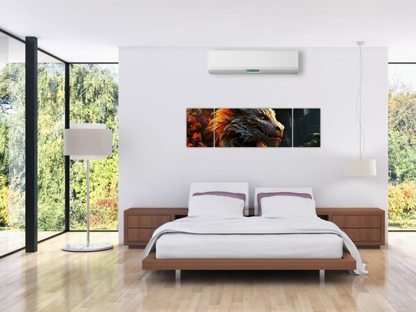 Obraz - Smok (170x50 cm)