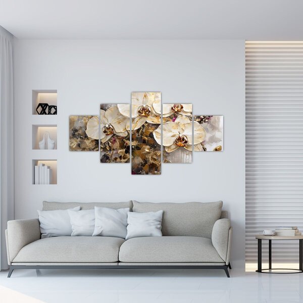 Obraz - Storczyki (125x70 cm)