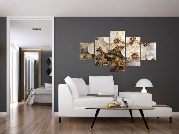 Obraz - Storczyki (125x70 cm)