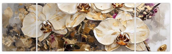 Obraz - Storczyki (170x50 cm)
