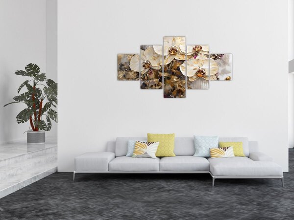 Obraz - Storczyki (125x70 cm)