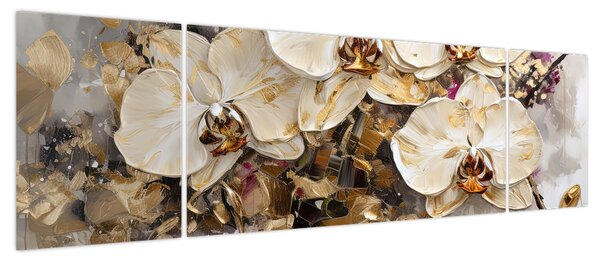 Obraz - Storczyki (170x50 cm)